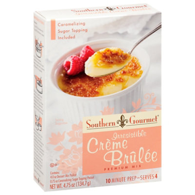 Southern Gourmet Mix Premium Irresistible Creme Brulee - 4.75 Oz