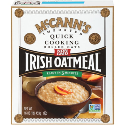 McCanns Oatmeal Irish Quick Cooking Rolled Oats - 16 Oz - Image 3