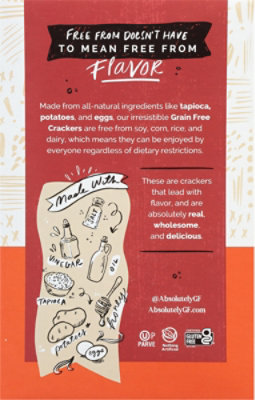 Absolutely Crackers Gluten Free Original Box - 4.4 Oz - Image 6