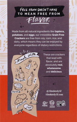 Absolutely Crackers Gluten Free Cracked Pepper Box - 4.4 Oz - Image 6