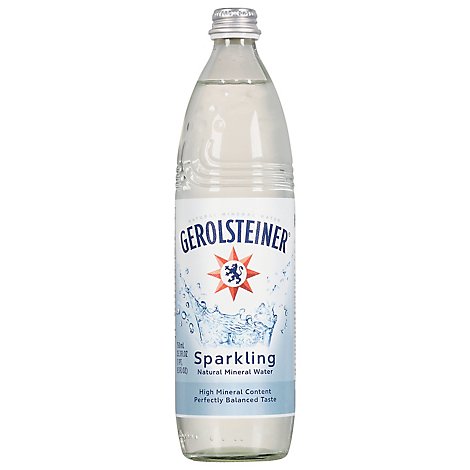Gerolsteiner Sparkling Water Natural Mineral - 25.3 Fl. Oz.