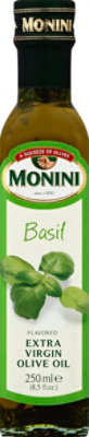 Monini Olive Oil Extra Virgin Flavored Basil - 8.5 Fl. Oz. - Image 2