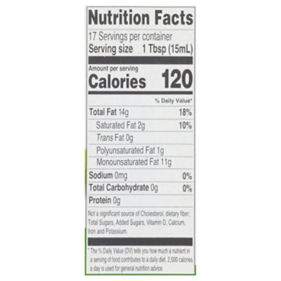 Monini Olive Oil Extra Virgin Flavored Basil - 8.5 Fl. Oz. - Image 3
