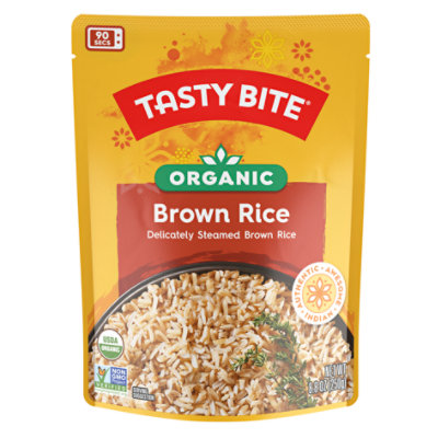 Tasty Bite Organic Brown Rice Nutty Brown Rice - 8.8 Oz - Image 1