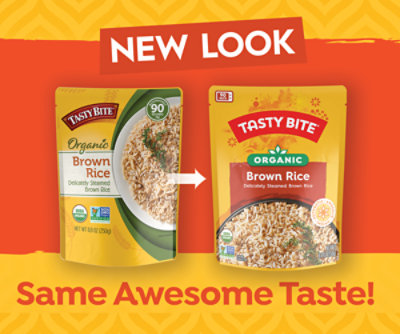 Tasty Bite Organic Brown Rice Nutty Brown Rice - 8.8 Oz - Image 4