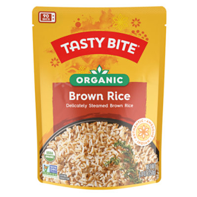 Tasty Bite Rice Organic Brown Bag - 8.8 Oz