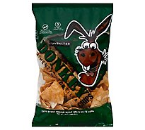 Donkey Chips Tortilla Authentic Unsalted - 14 Oz