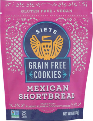 Siete Mexican Shortbread Cookies - 4.5 Oz - Image 2