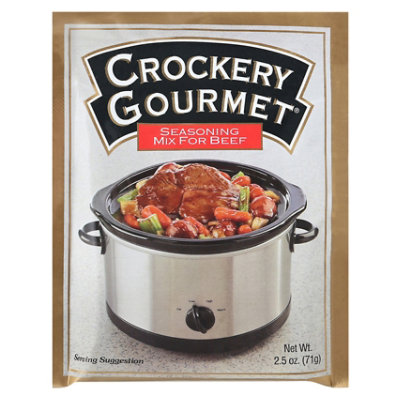 Crockery Gourmet Seasoning Mix for Beef - 2.5 Oz - Image 2