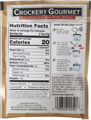 Crockery Gourmet Seasoning Mix for Pork - 2.5 Oz - Image 6