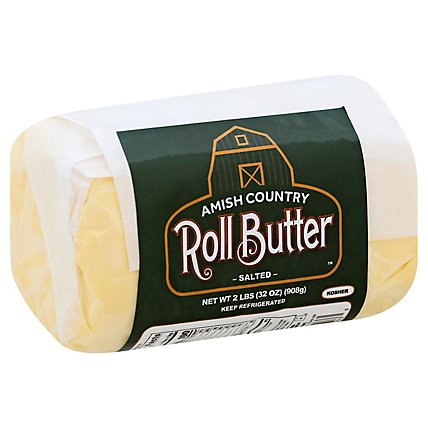 Amish Country Butter Roll Salted - 32 Oz - Image 1