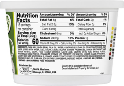 Dean's French Onion With Bacon Dip - 16 Oz - Image 5