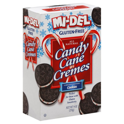 MIDEL Cookies Candy Cane Cremes Gluten Free 9 Oz Safeway