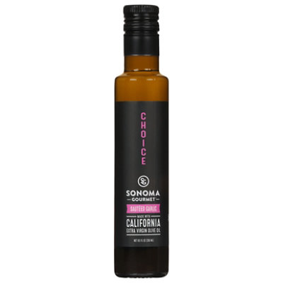 Sonoma Gourmet Olive Oil Extra Virgin California Sauteed Garlic - 8.5 Fl. Oz. - Image 3