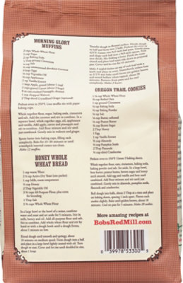Bob's Red Mill Whole Wheat Stone Ground Flour - 5 Lb - Image 5