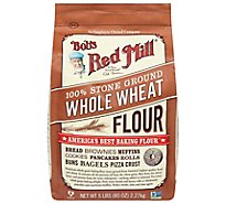 Bob's Red Mill Whole Wheat Stone Ground Flour - 5 Lb