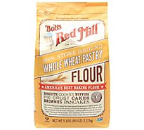 Bobs Red Mill Flour Whole Wheat Pastry Stone Ground - 5 Lb