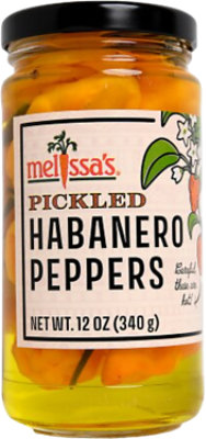 Peppers Habanero Chiles Pickled - 12 Oz - Image 1