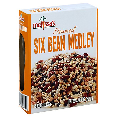 Six Bean Medley Steamed - 8.8 Oz