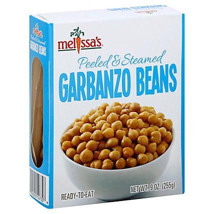 Garbanzo Beans Peeled & Steamed - 9 Oz - Image 1