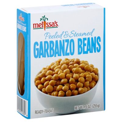 Garbanzo Beans Peeled & Steamed - 9 Oz - Image 1