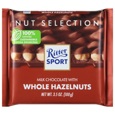 Ritter Sport Milk Chocolate with Whole Hazelnuts - 3.5 Oz - Image 3