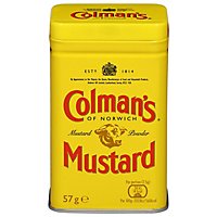 Colmans Mustard Powder Double Superfine Original English - 2 Oz - Image 2