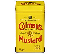 Colmans Mustard Powder Double Superfine Original English - 2 Oz