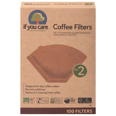 If You Care Coffee Filters Quality With Integrity No. 2 Size - 100 Count - Image 3