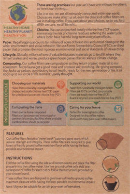 If You Care Coffee Filters Quality With Integrity No. 2 Size - 100 Count - Image 4