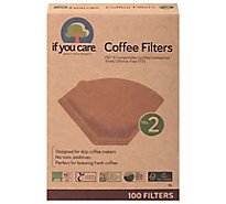 If You Care Coffee Filters Quality With Integrity No. 2 Size - 100 Count