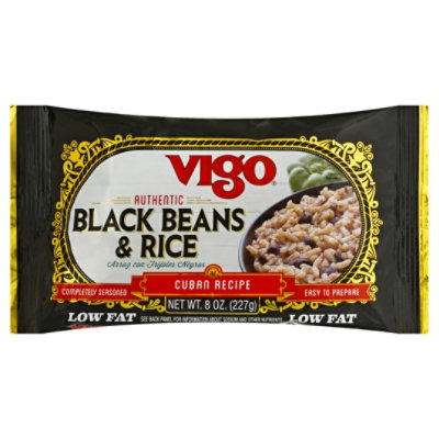 Vigo Black Beans & Rice Authentic Bag - 8 Oz