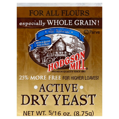 Hodgson Mill Yeast Active Dry - .31 Oz - Image 1