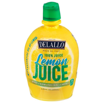 DeLallo Lemon Juice - 7 Fl. Oz. - Image 3