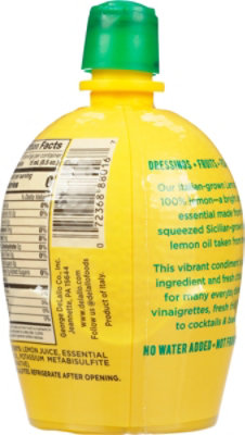 DeLallo Lemon Juice - 7 Fl. Oz. - Image 6