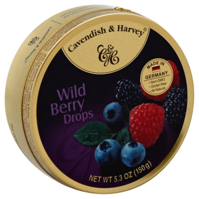 Cavendish & Harvey Drops Wild Berry Can - 5.3 Oz - Image 1