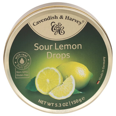 Cavendish & Harvey Drops Sour Lemon Can - 5.3 Oz - Image 2