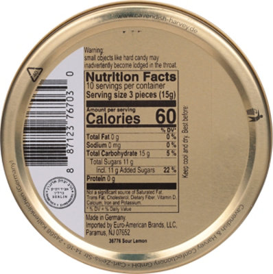 Cavendish & Harvey Drops Sour Lemon Can - 5.3 Oz - Image 5