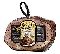 Cooks Ham Spiral Sliced Hickory Half - 11 Lb