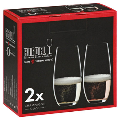 Riedel Stemless Collection Champagne - 2 Piece