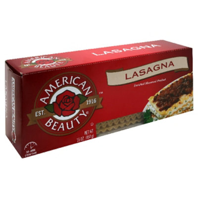 American Beauty Pasta Lasagna - 16 Oz