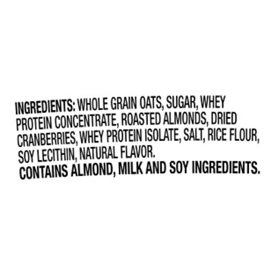 Quaker Protein Cranberry Almond Instant Oatmeal - 2.18 Oz - Image 5
