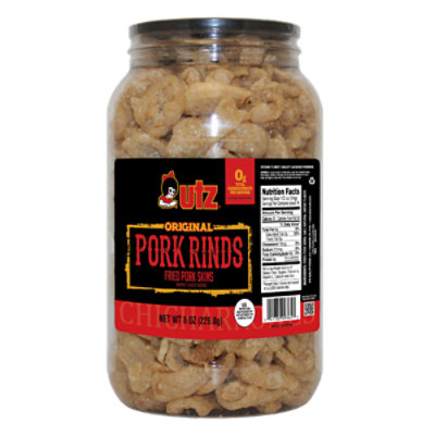 Utz Pork Rinds Barrel - 8 Oz - Image 2