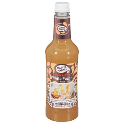 Master Of Mixes Mixer Daiquiri Margarita White Peach 1 Liter Safeway