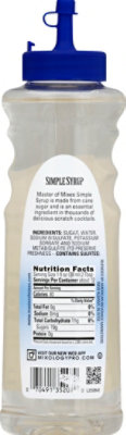 Master Of Mixes Syrup Cocktail Essentials Simple Syrup - 12.7 Fl. Oz. - Image 2