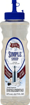 Master Of Mixes Syrup Cocktail Essentials Simple Syrup - 12.7 Fl. Oz.