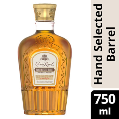 Crown Royal Hand Selected Barrel Canadian Whisky - 750 Ml - Image 1