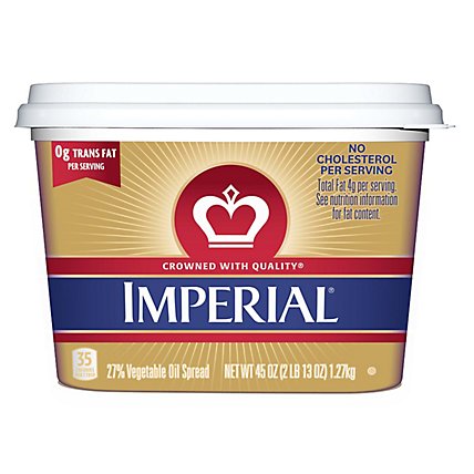 Imperial Spread 28% Vegetable Oil - 45 Oz - Image 1