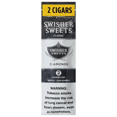 Swisher Cigarillos The New Diamonds Un Sweet - 2 Count - Image 2