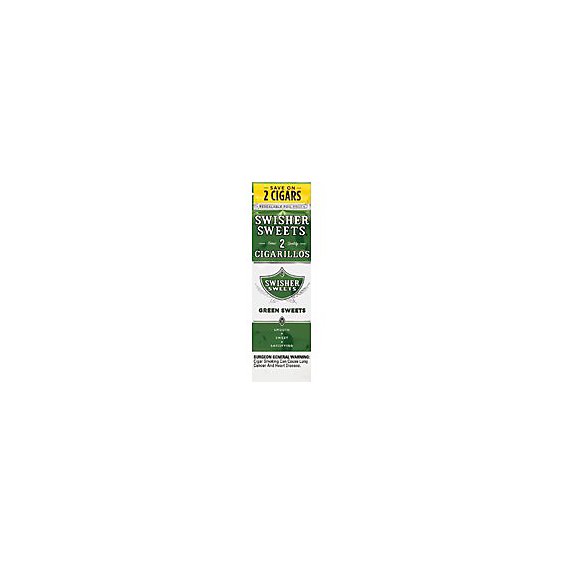Swisher Sweets Cigarillos Green - 2 Package